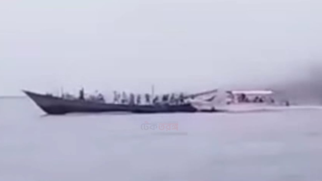 মা ইলিশ রক্ষায় কোস্টগার্ডের অভিযানে জেলেদের হামলা, স্পিডবোট ক্ষতিগ্রস্ত