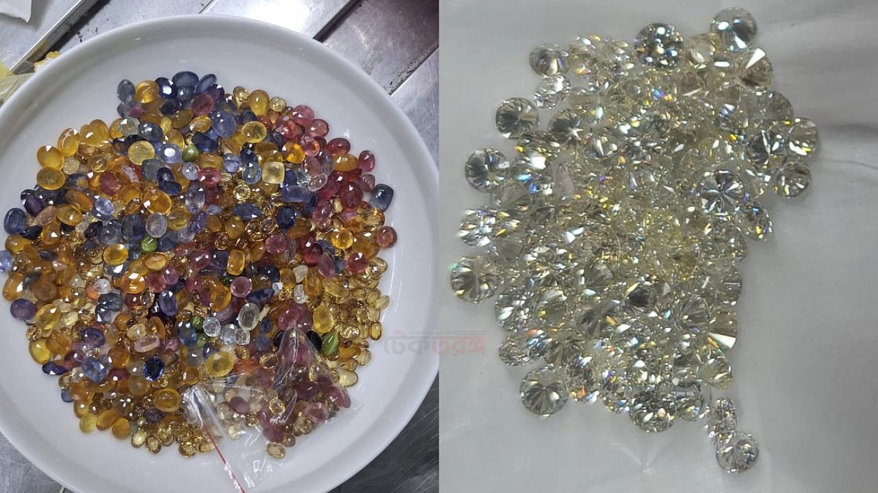 শাহজালালে আচারের বয়ামে মিলল প্রায় পৌনে তিন কোটি টাকার হীরা ও স্বর্ণালংকার, যাত্রী গ্রেপ্তার