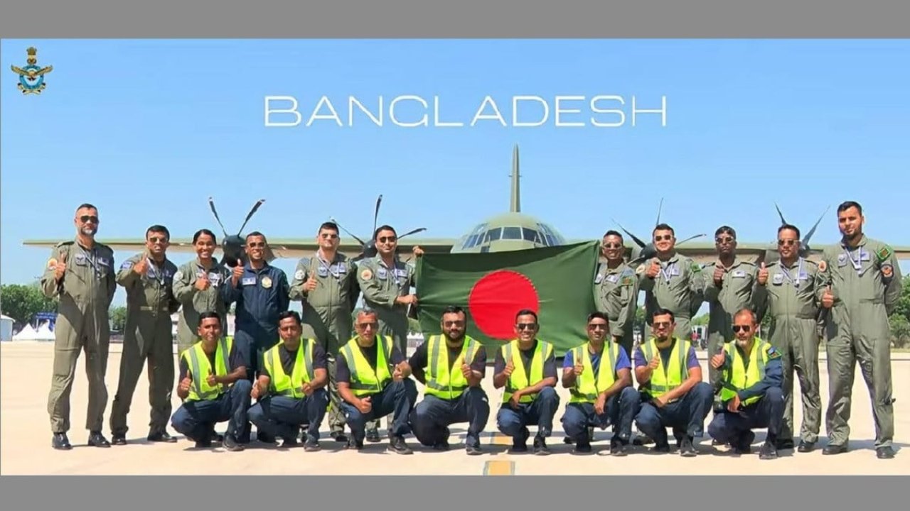 ভারতের বহুজাতিক বিমান মহড়া ‘তরং শক্তি-২৬’-এ প্রথমবার অংশ নিল বাংলাদেশ