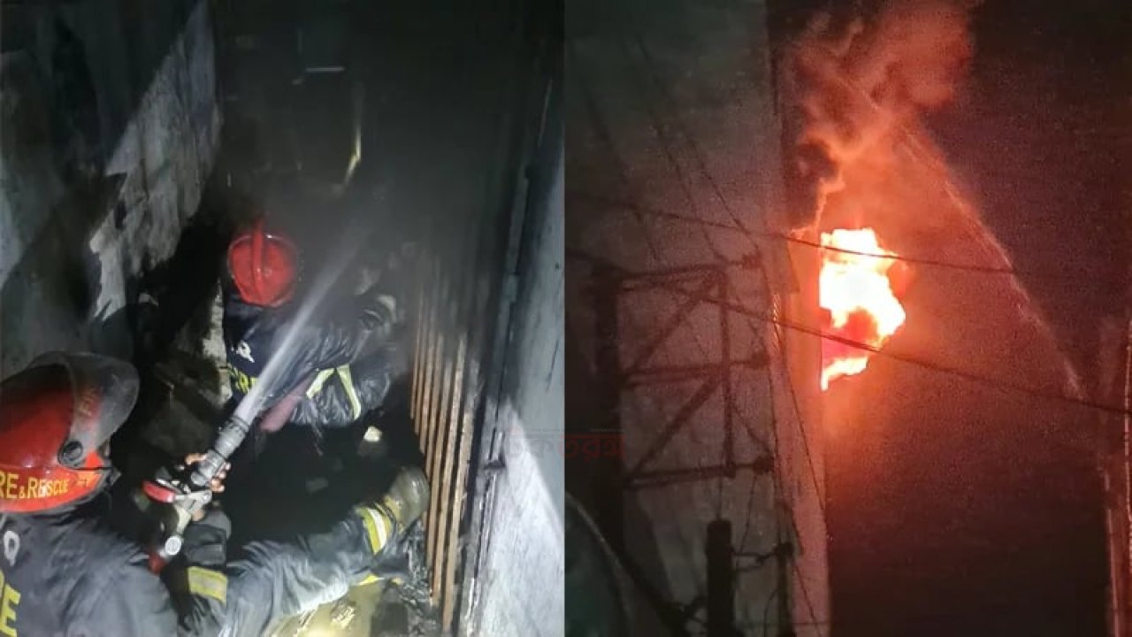চকবাজারের আগুন ২৯ ঘণ্টায়ও নেভেনি