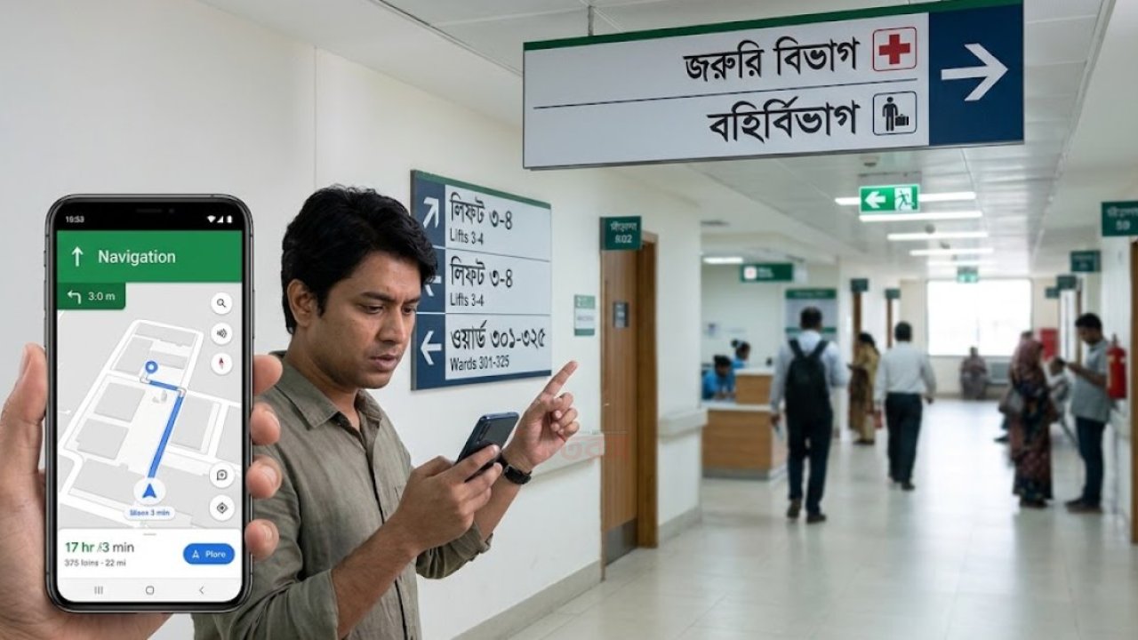 গুগল ম্যাপের যুগেও সাইনবোর্ডের অপরিহার্যতা প্রকাশিত হয়েছে