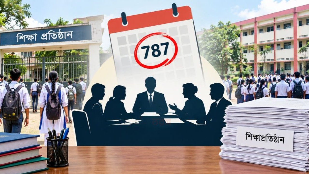 অ্যাডহক কমিটির মাধ্যমে ৪০ হাজার শিক্ষাপ্রতিষ্ঠান ৭৮৭ দিন চলছে